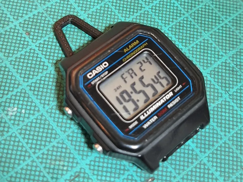 Casio W217H keyring