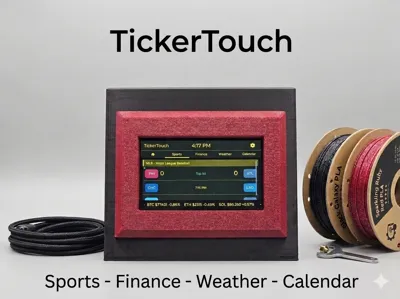 TickerTouch - Your Desktop Device