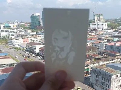 Blue Archive Lithophane