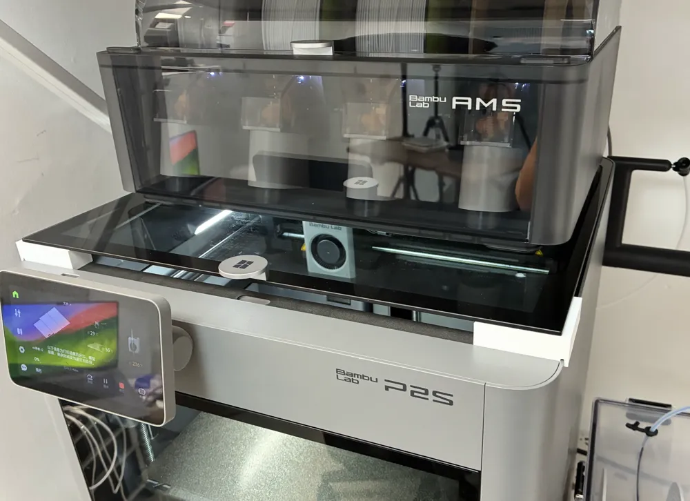 Bambu Lab P-series riser compatible with P1 P2, only needs 20g material ...