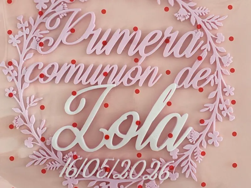 Topper Primera Comunión