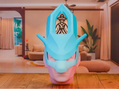 Suicune Helmet – Cosplay (Pokemon)  