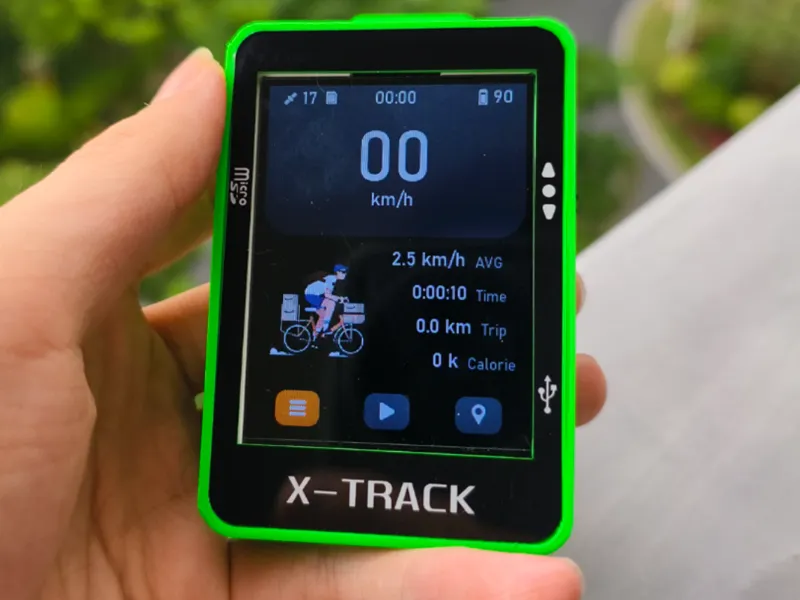x-track码表 2.8寸1500mah电池-带面板