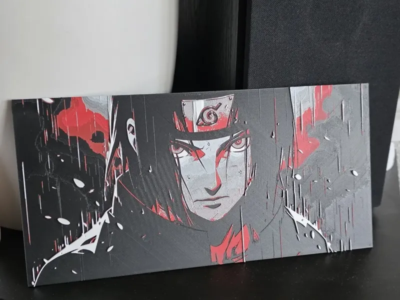 Hueforge - Itachi Uchiha - 4 Filaments