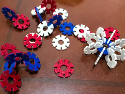Filament Scrap Management - Snowflakes