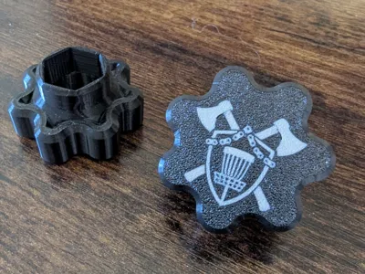 Zuca Cart Lug Nut - Disc Golf