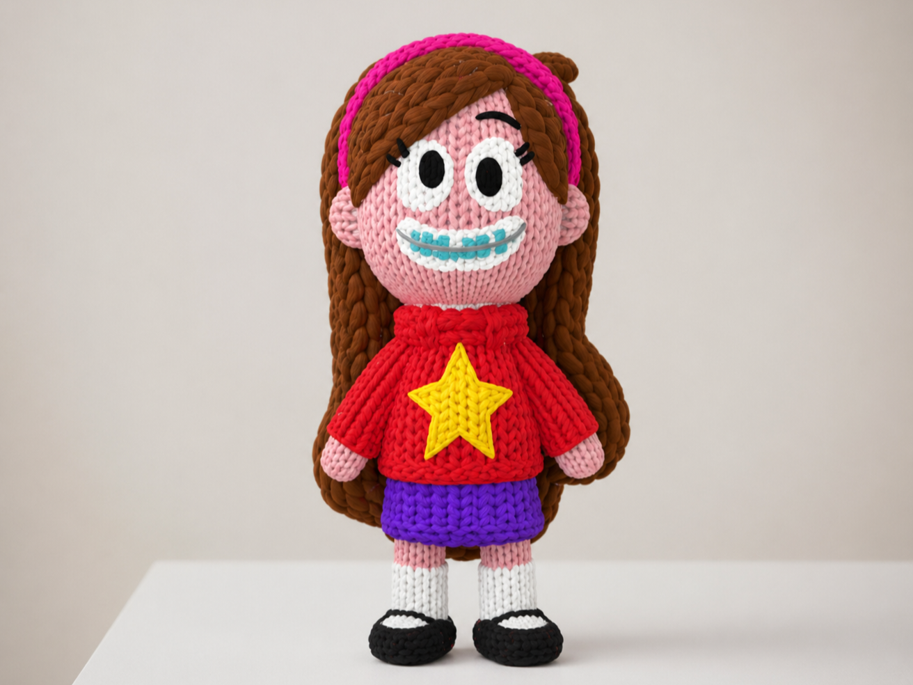 Knitted Mabel Pines Gravitty Falls