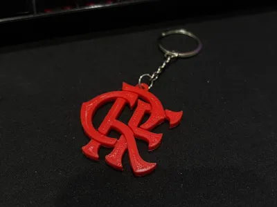 CRF Flamengo Keychain