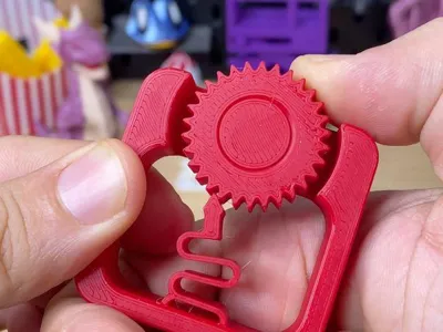 Gear clicker fidget