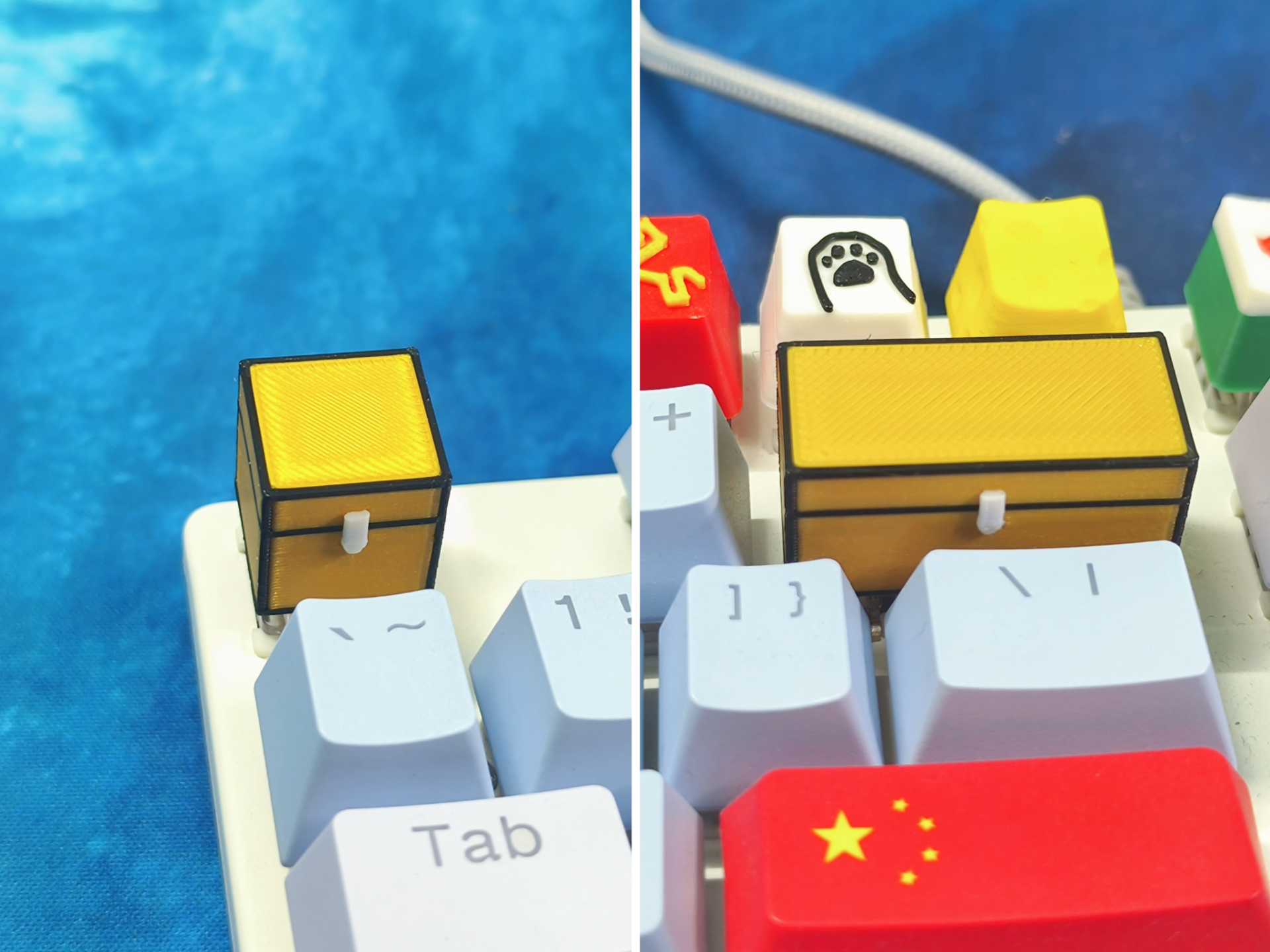 「Minecraft 箱子」键帽