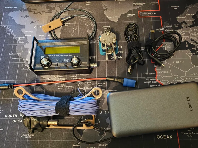 Ultralight EFHW Antenna Winder KM4CFT Transformer