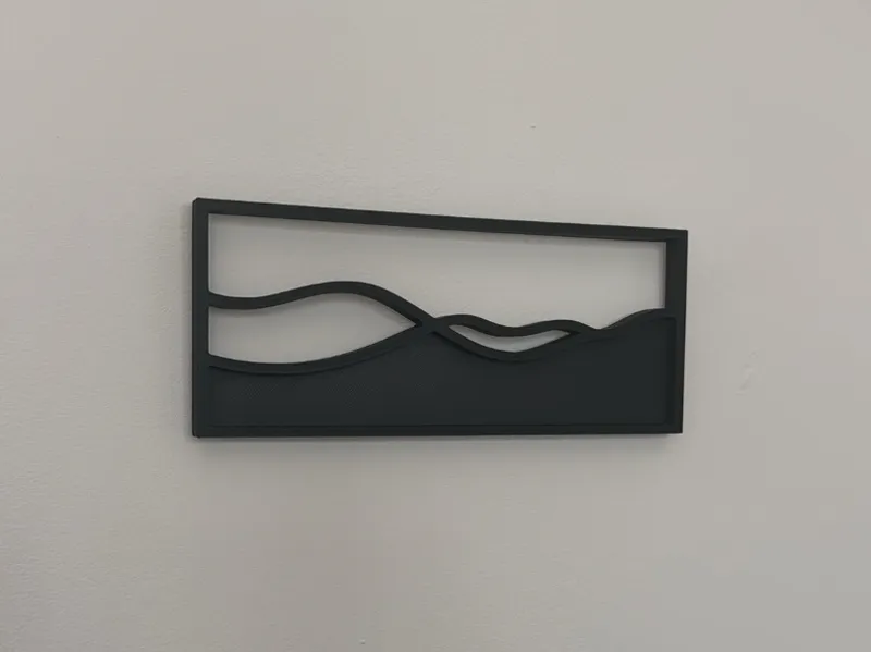 Cuadro minimalista de decoración