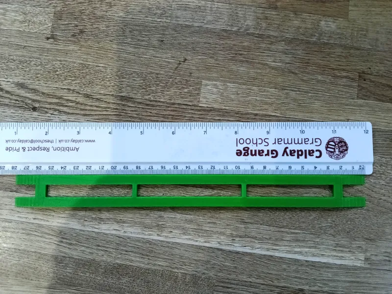 Extra long 1:87 HO scale narrow bridge