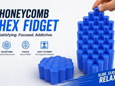Honeycomb Hex Fidget
