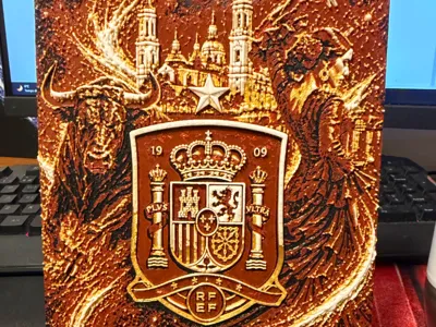 Spain Hueforge Shield