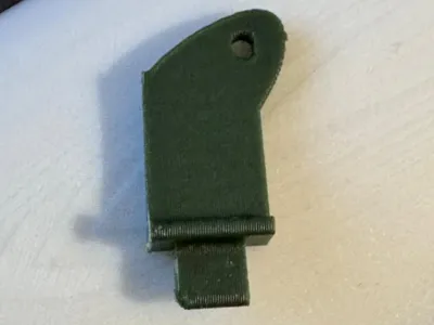 Servo arm for ailerons and tail rudder