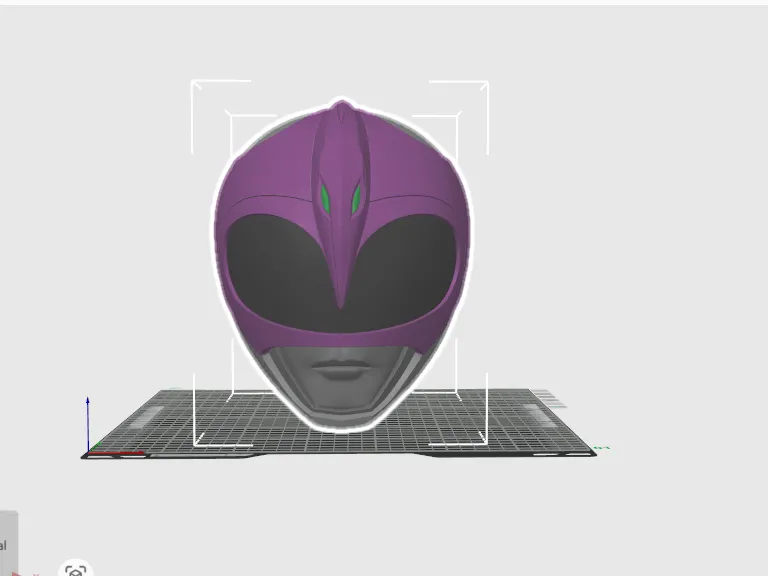 Casco Pink Ranger MMPR