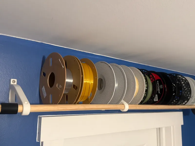 reverable spool holder