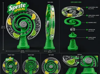 The Sprite Spinner
