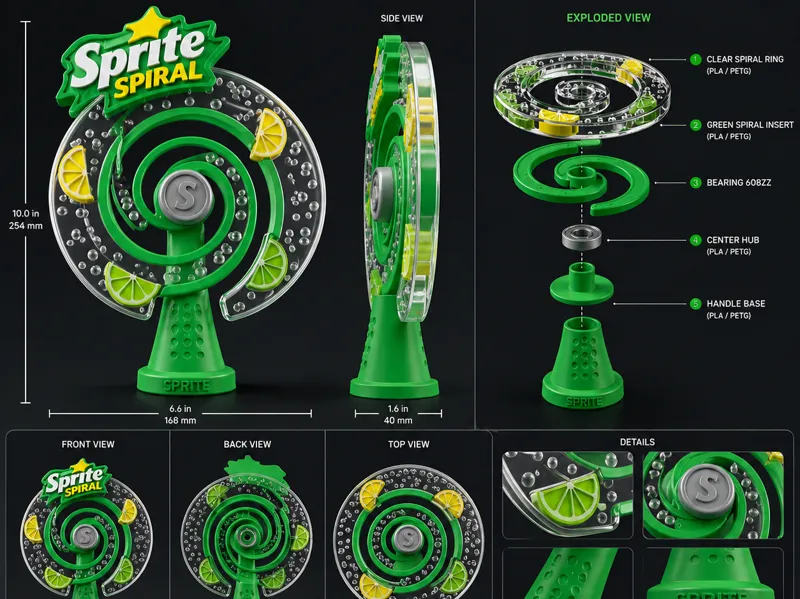 The Sprite Spinner