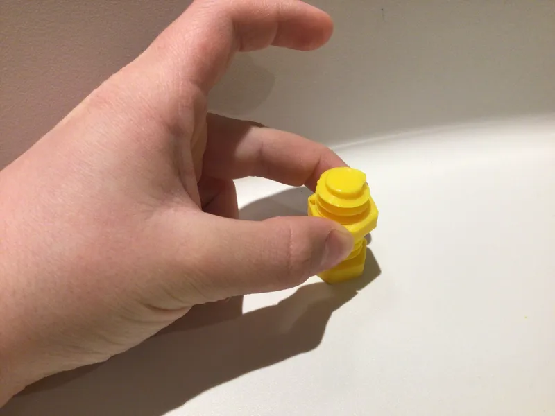 Nut & Bolt fidget (with wrench)