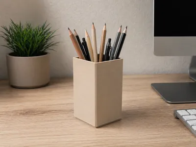 Simple Pencil Holder (Free to sell)!!!!