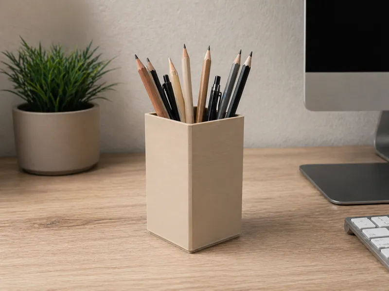 Simple Pencil Holder (Free to sell)!!!!