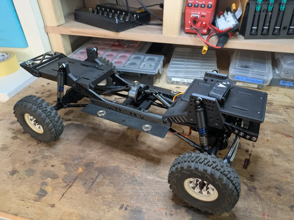 Custom Scale Crawler Chassis based on the SCX10 Gen 1 - Free 3D Print ...