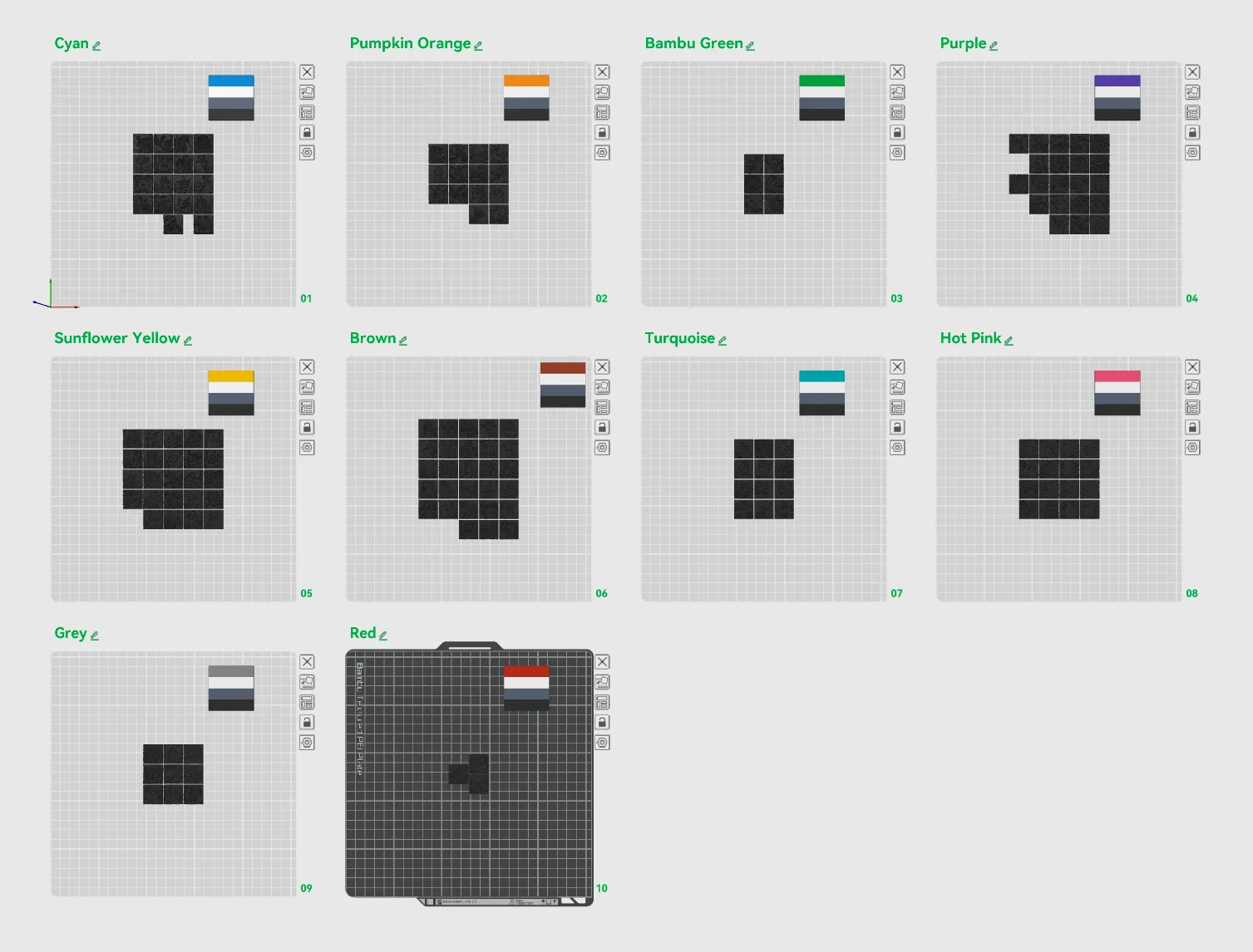 151 Kanto Pokemon Mini Hueforge - Free 3D Print Model - MakerWorld