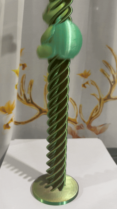 Spiral Cone Fidget - Twisty Core Turtle