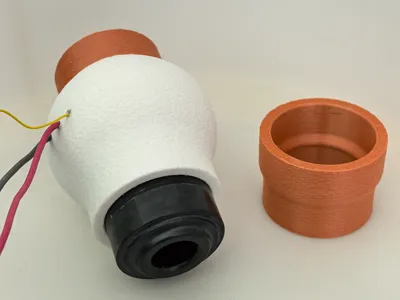 3D Printer DIY Ducted Fume Extractor Housing