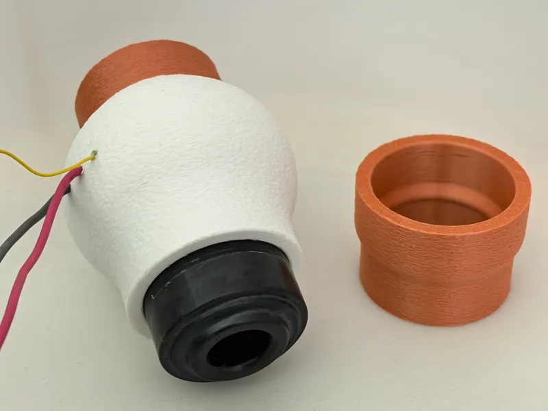 3D打印机DIY管道排气机外壳吸尘器