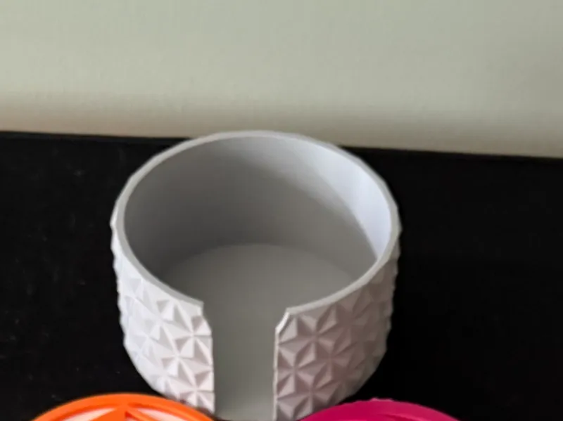 coaster holder for epcot pavilion coasters