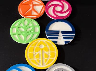 EPCOT Coaster set