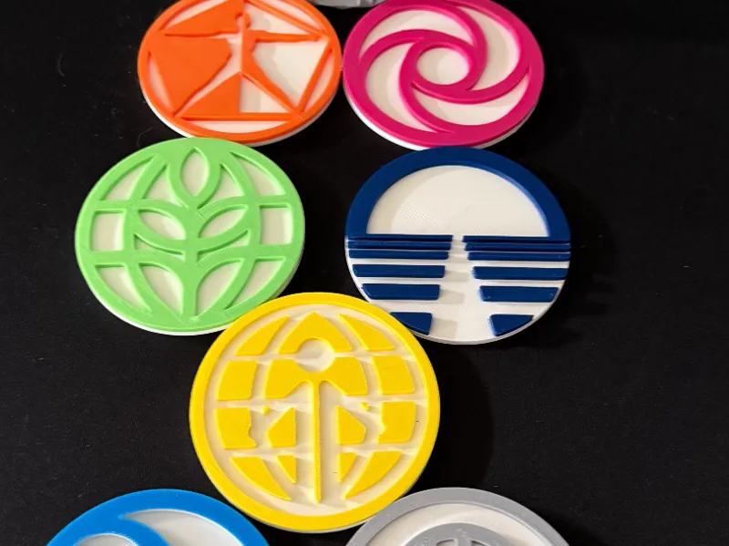 EPCOT Coaster set