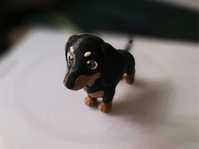 Dachshund Dog Figure