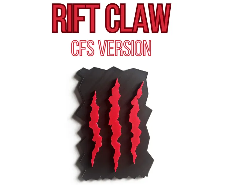 rift claw / claw slash wall art