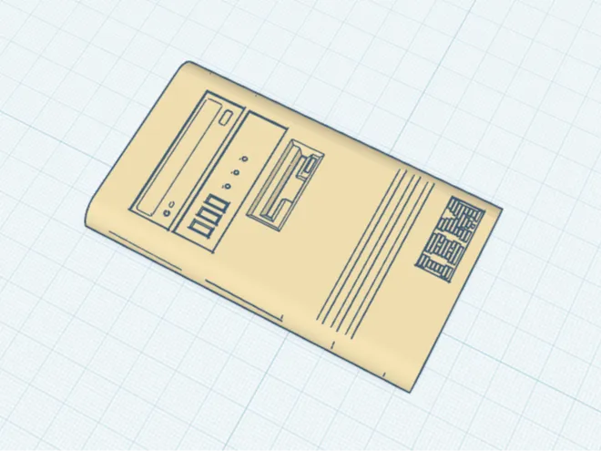 IBM Face Plate for Cooler Master MasterBox NR200P