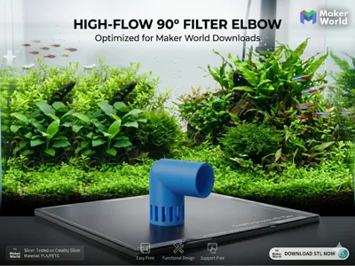 Stop Fish 38mm 90º for Water Tank Drain