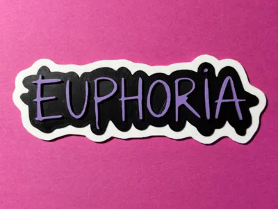 Euphoria Name Plate