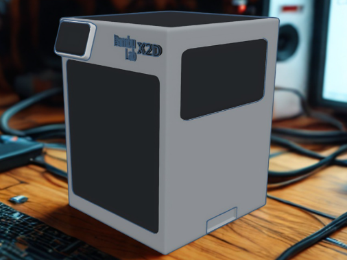 Bambu Lab X2D miniature model