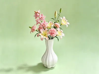 Cloud Pattern Vase