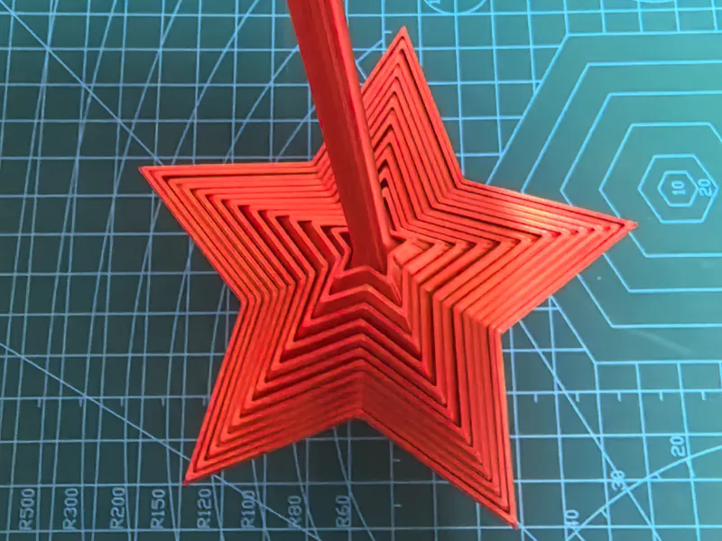 五角星萝卜塔解压玩具