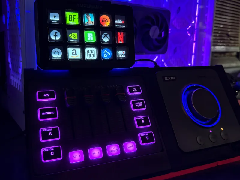 Desk mount for Fifine SC3 and Fifine Stream Deck