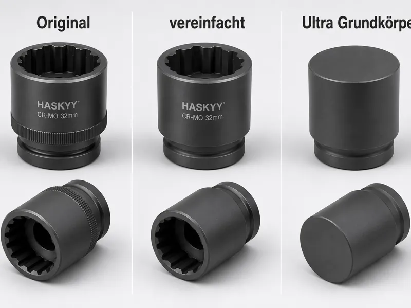 HASKYY Vielzahn Nusskasten 1/2" 8–36 mm STEP