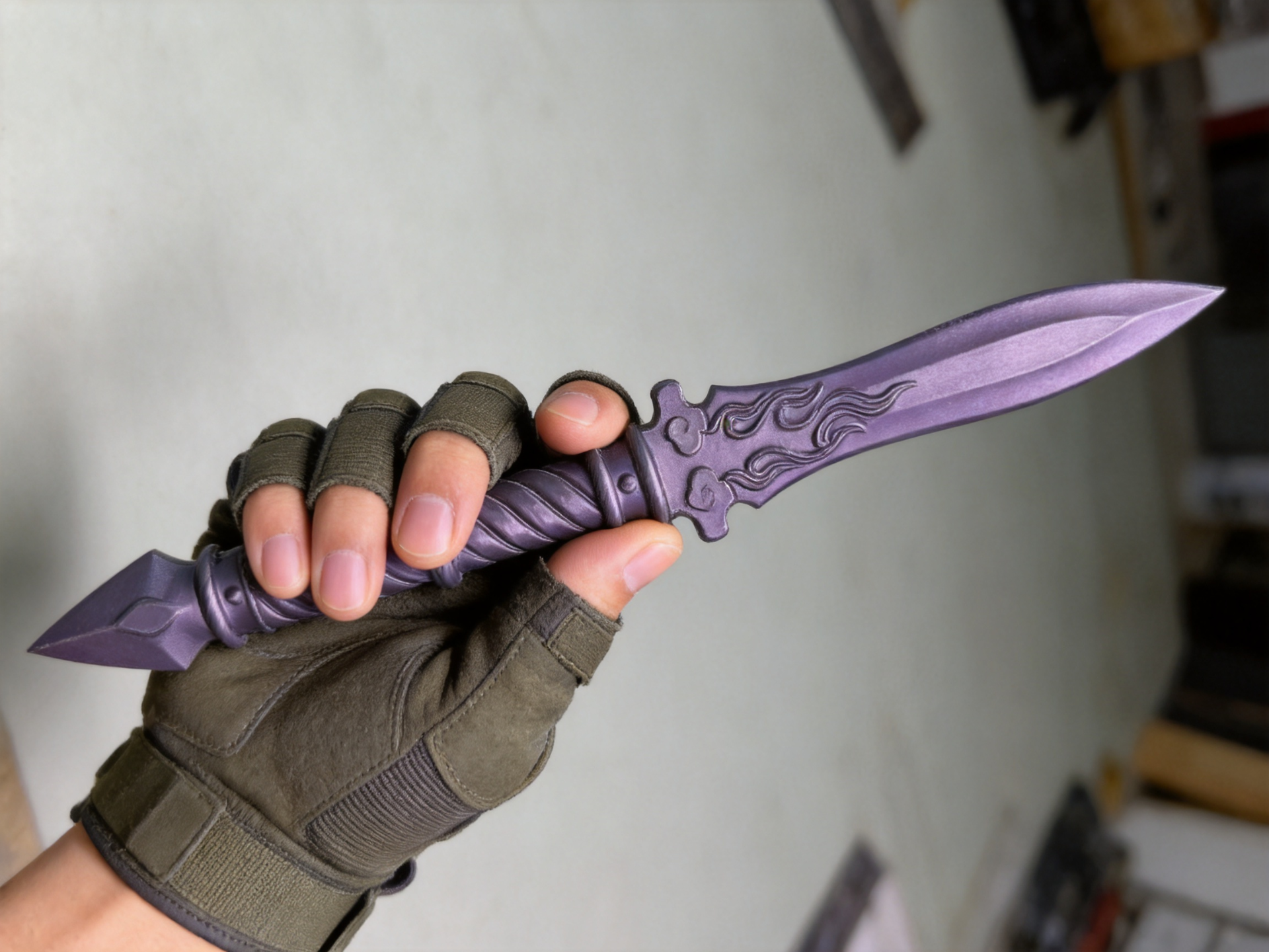 Cloud Twisted Dragon Dual-Tip Tactical Dagger