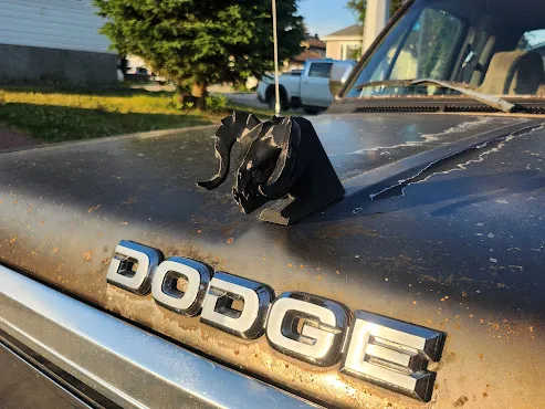 Deathclaw Emblem for 1st Gen Ram Trucks