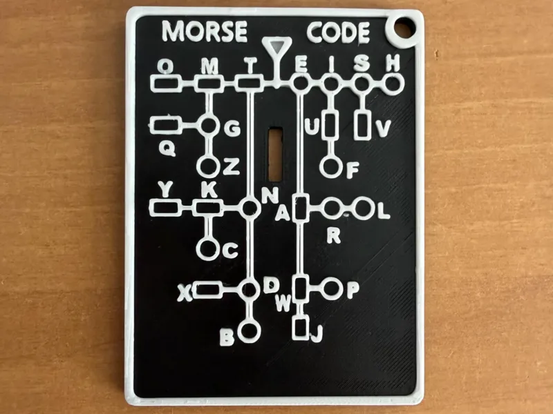 Morse Code Decoder Chart