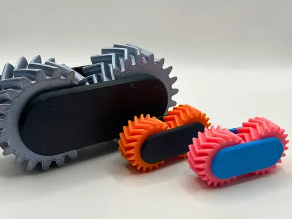 Helical Gear Fidget