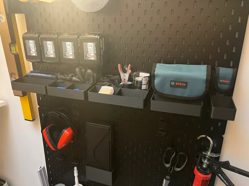 IKEA SKÅDIS full-width bin set (must have!)